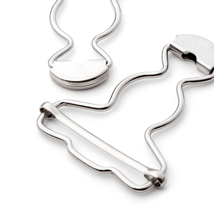 Prym 416435 - Dungaree Buckles - Silver 40mm