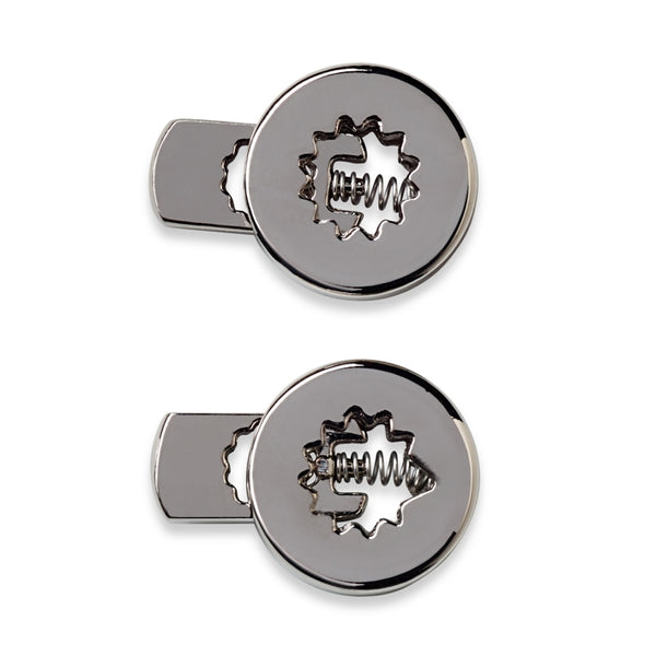 Prym 416670 - Cord Stops - Chrome - Set of 2