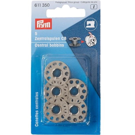 Prym 611350 - Universal Sewing Machine Bobbins - Metal
