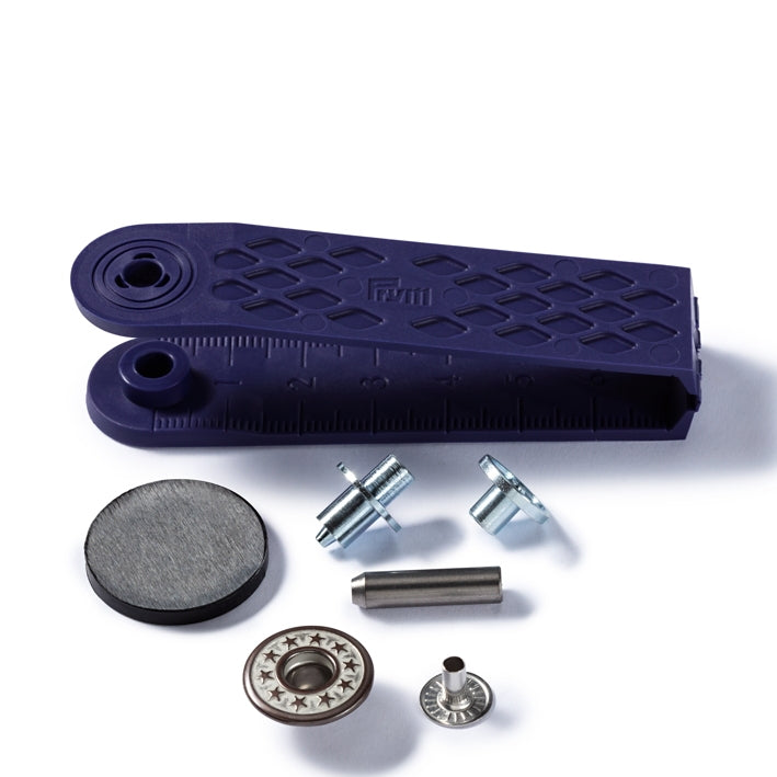 Prym 622239 - Jeans Buttons - Silver 17mm