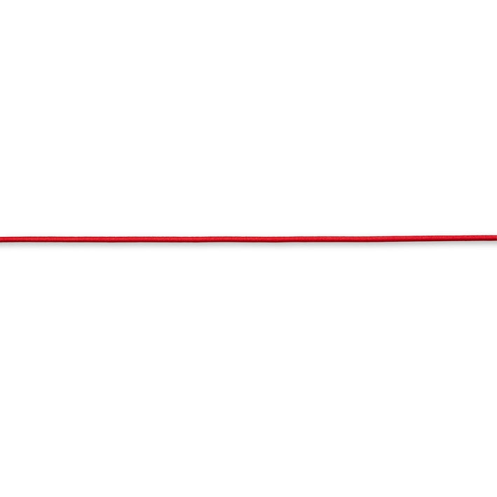Coloured Elastic Cord - Red