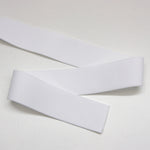 Soft Wide Belting Elastic - White