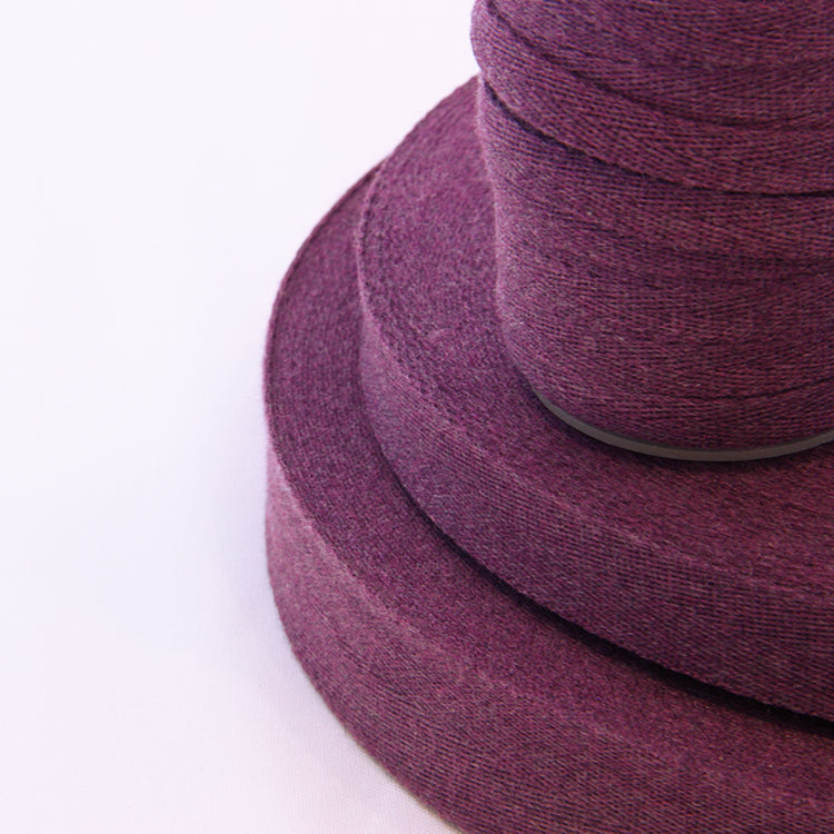 Cotton Herringbone Tape - 016 Purple