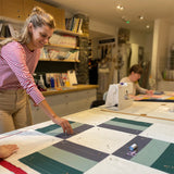 making a quilt classroom