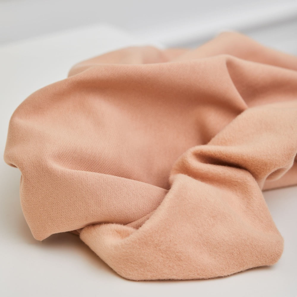 Organic Cotton Fleece - Rose | Jersey Fabric | Ray Stitch