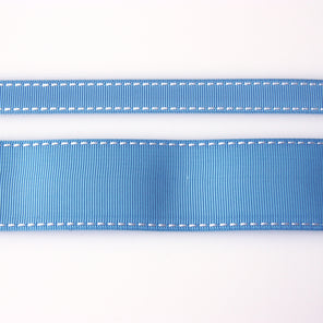 Grosgrain Stitch Ribbon - Copen Blue