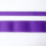 Grosgrain Stitch Ribbon - Purple