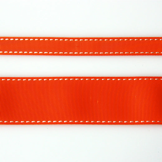 Grosgrain Stitch Ribbon - Postbox Red