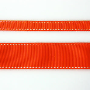 Grosgrain Stitch Ribbon - Postbox Red