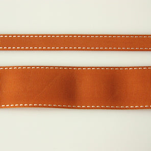 Grosgrain Stitch Ribbon - Tan