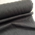 Drapey Rayon Linen Mix - Black