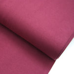 burgundy cotton sweatshirt cuffs and neck ribbing fabric