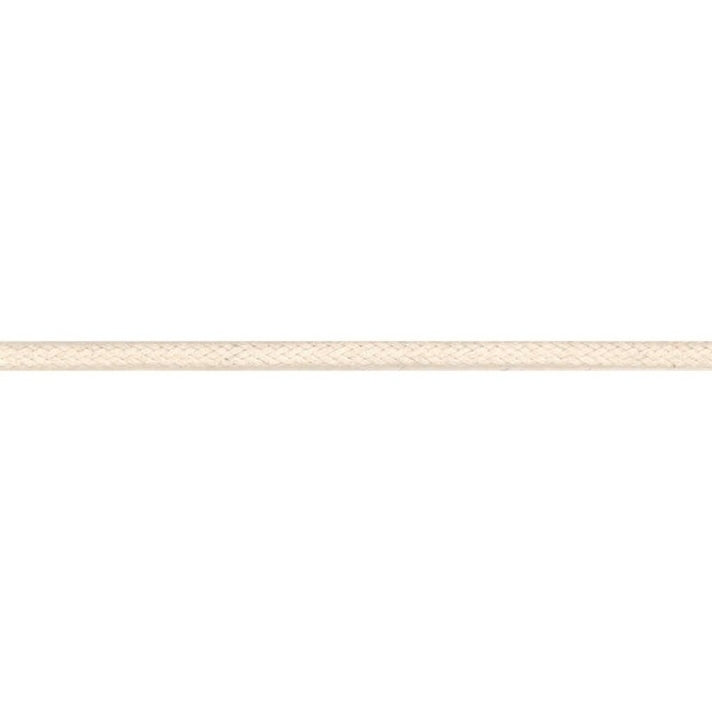 Plaited Cotton Cord 4mm - Ecru | Ribbons And Trims | Ray Stitch