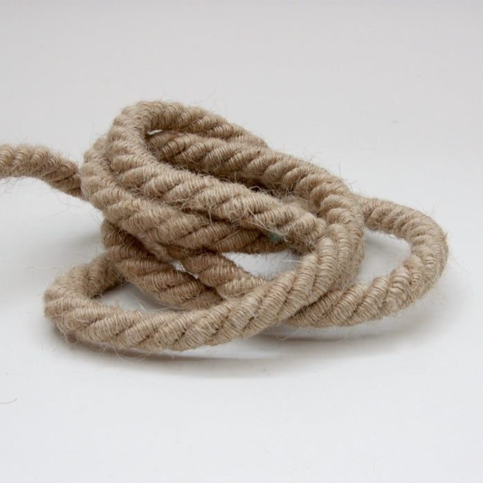 Jute Rope 10mm - Natural | Ribbons And Trims | Ray Stitch