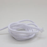 Polyester Drawstring Cord 4mm - White