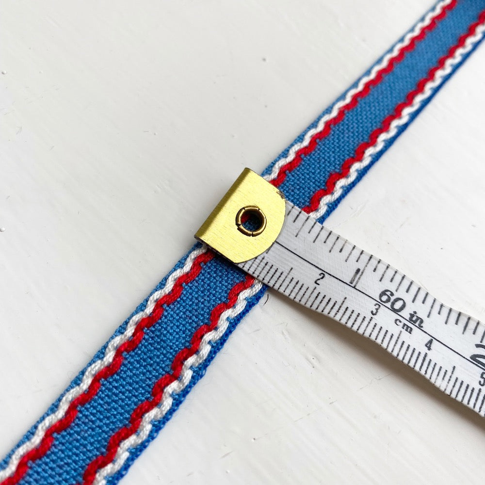 Vintage Stitched Trim - Royal