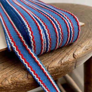Vintage Stitched Trim - Royal