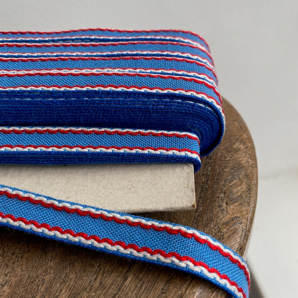 Vintage Stitched Trim - Royal
