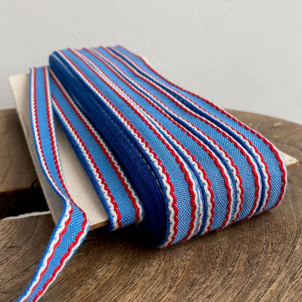 Vintage Stitched Trim - Royal