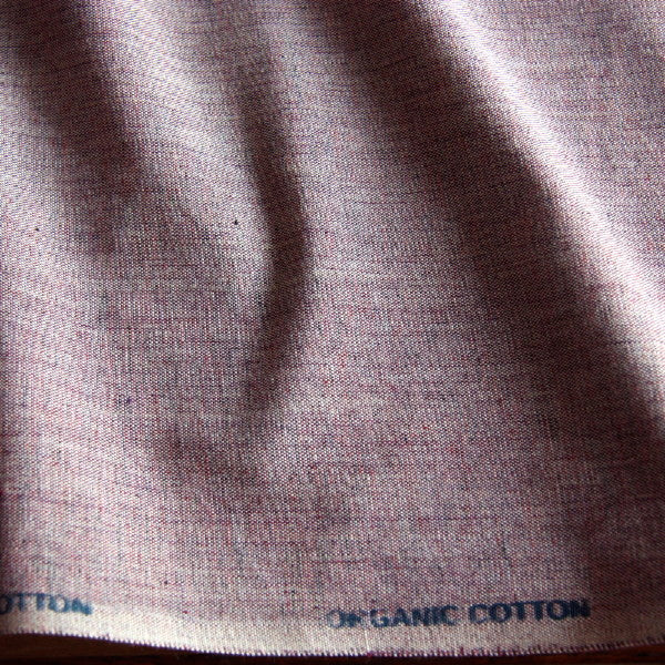 Organic Cotton Crossweave - Ruby Marl