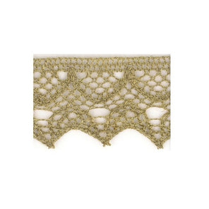 Linen Lace Trim 20mm - Taupe 045