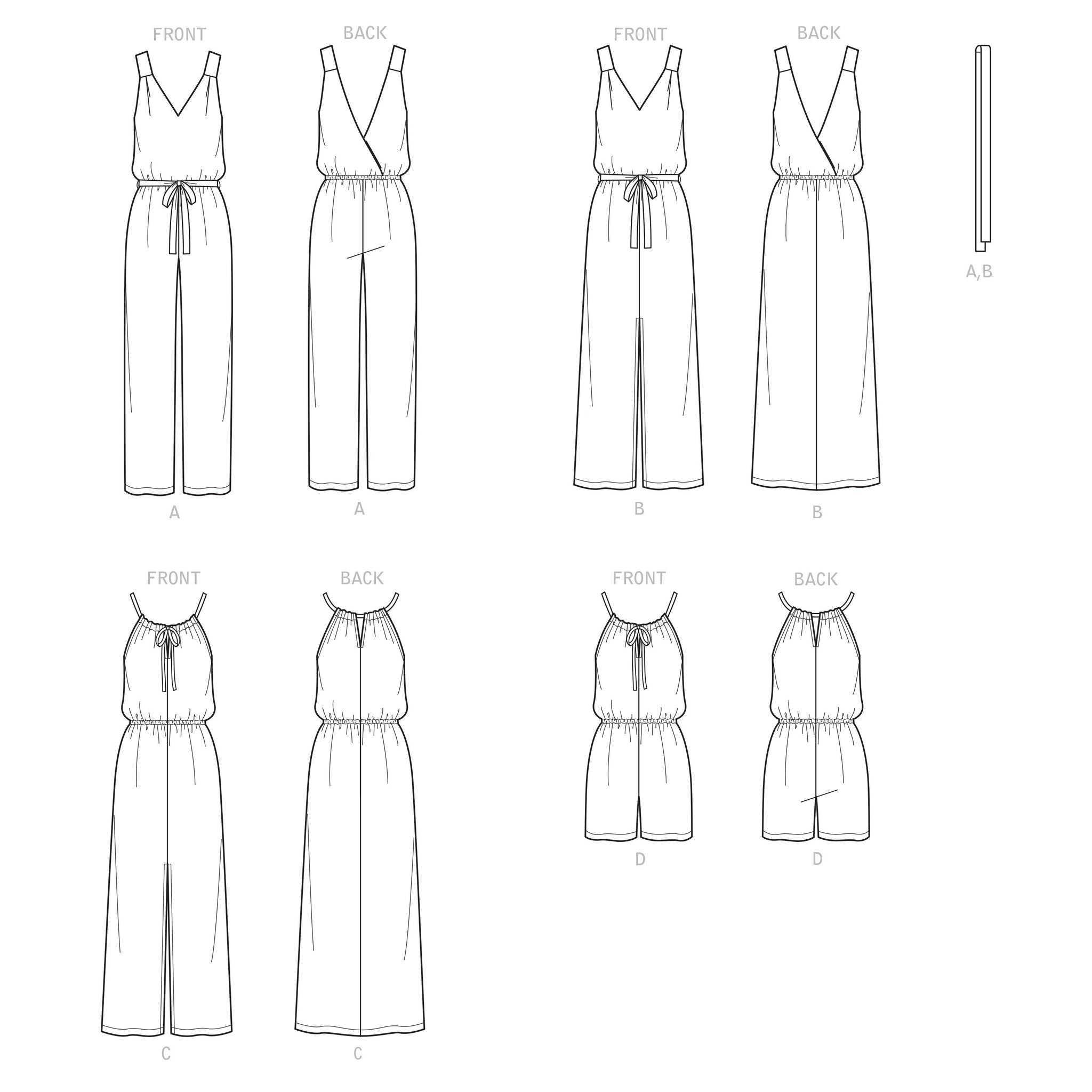 Simplicity 9125 - Misses' Dresses and Jumpsuits