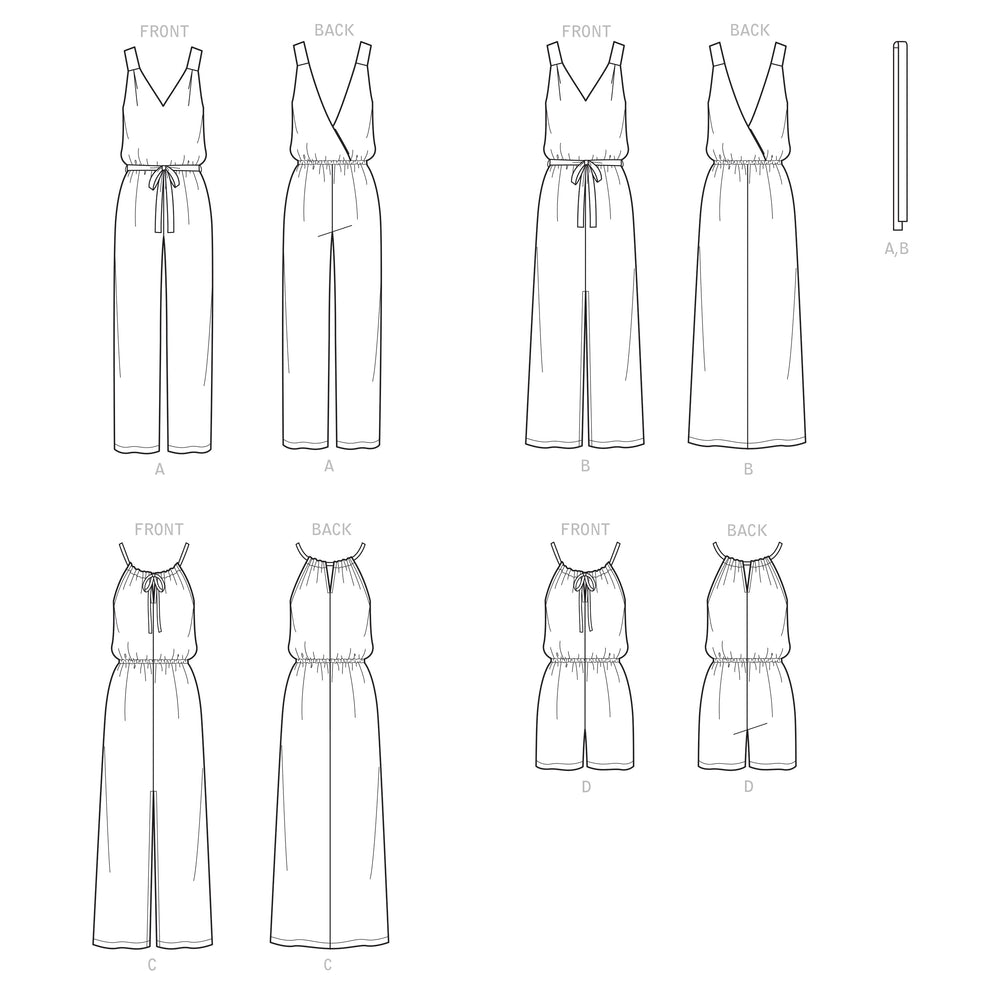 Simplicity 9125 - Misses' Dresses and Jumpsuits