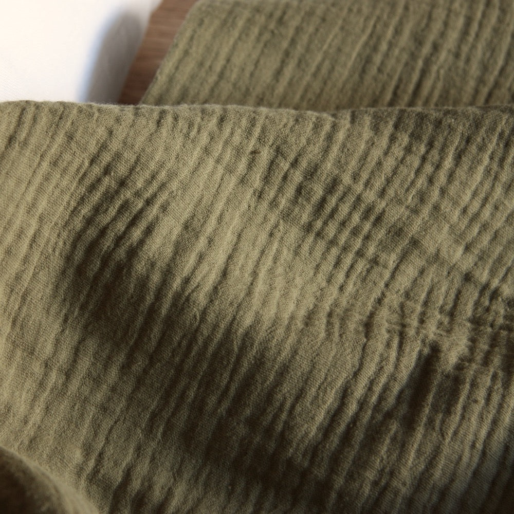 Cotton Double Gauze - Sage
