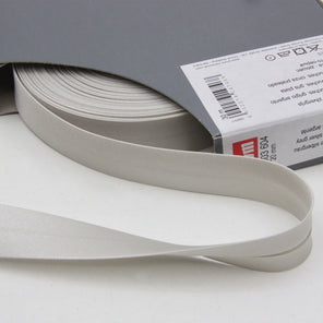 Prym Satin Bias Binding 20mm - 604 Silver Grey