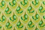 Luxury Printed Cotton Lawn - Savoy - Lime