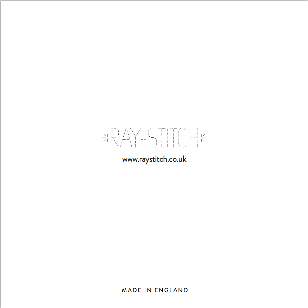 Ray Stitch Christmas Card - Bauble