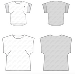 Burda 6445 - Plus Size T-Shirt