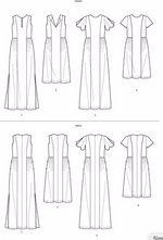 Simplicity 8888 - Pattern Hacking - Maxi Dress