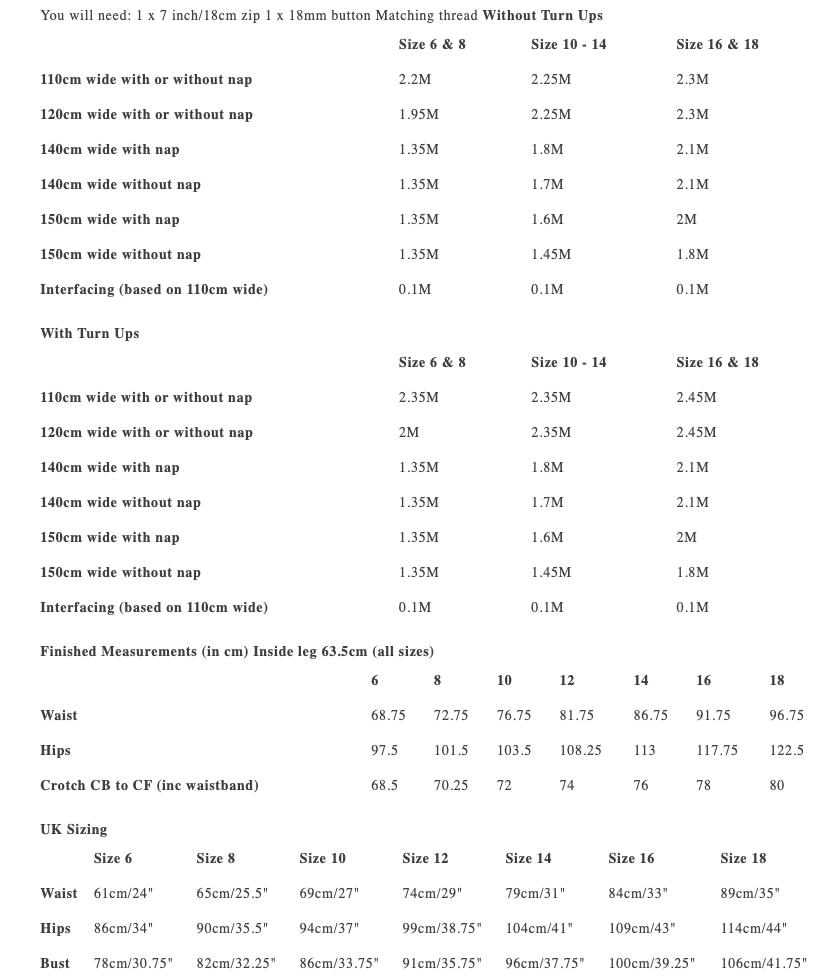 Merchant & Mills Womenswear - The Eve Trouser