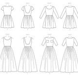 McCall's 7561 - Gathered Waist Stretch Dress