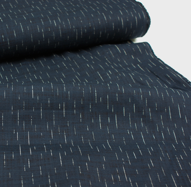 Japanese Indigo Print - Tateshizuku Slub