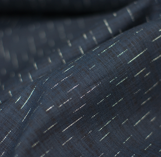 Japanese Indigo Print - Tateshizuku Slub