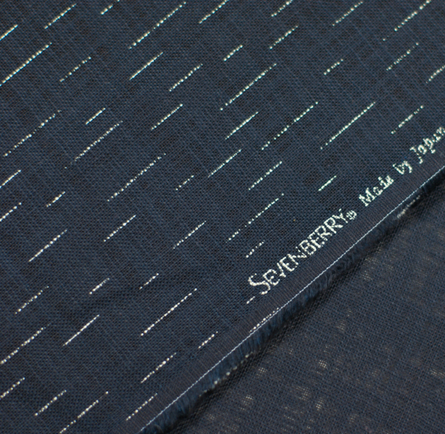 Japanese Indigo Print - Tateshizuku Slub