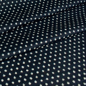 Japanese Indigo Print - Yuki Gasuri Dots