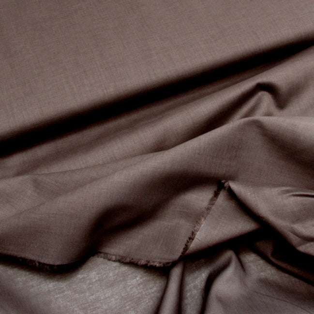 Japanese Cotton Lawn - Chocolate