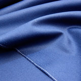navy blue heavy cotton twill fabric 