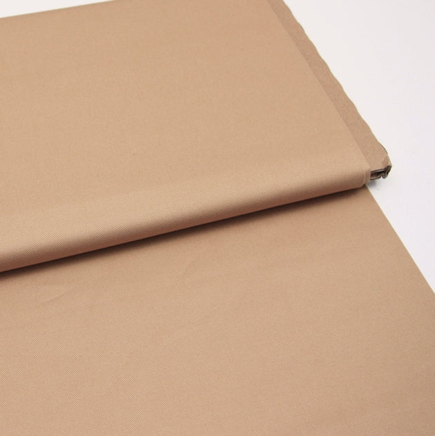 Japanese Lightweight Cotton Twill - 285 Coffee