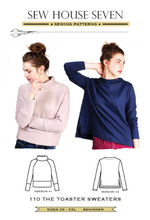 Sew House Seven - The Toaster Sweaters - Sizes 4-24