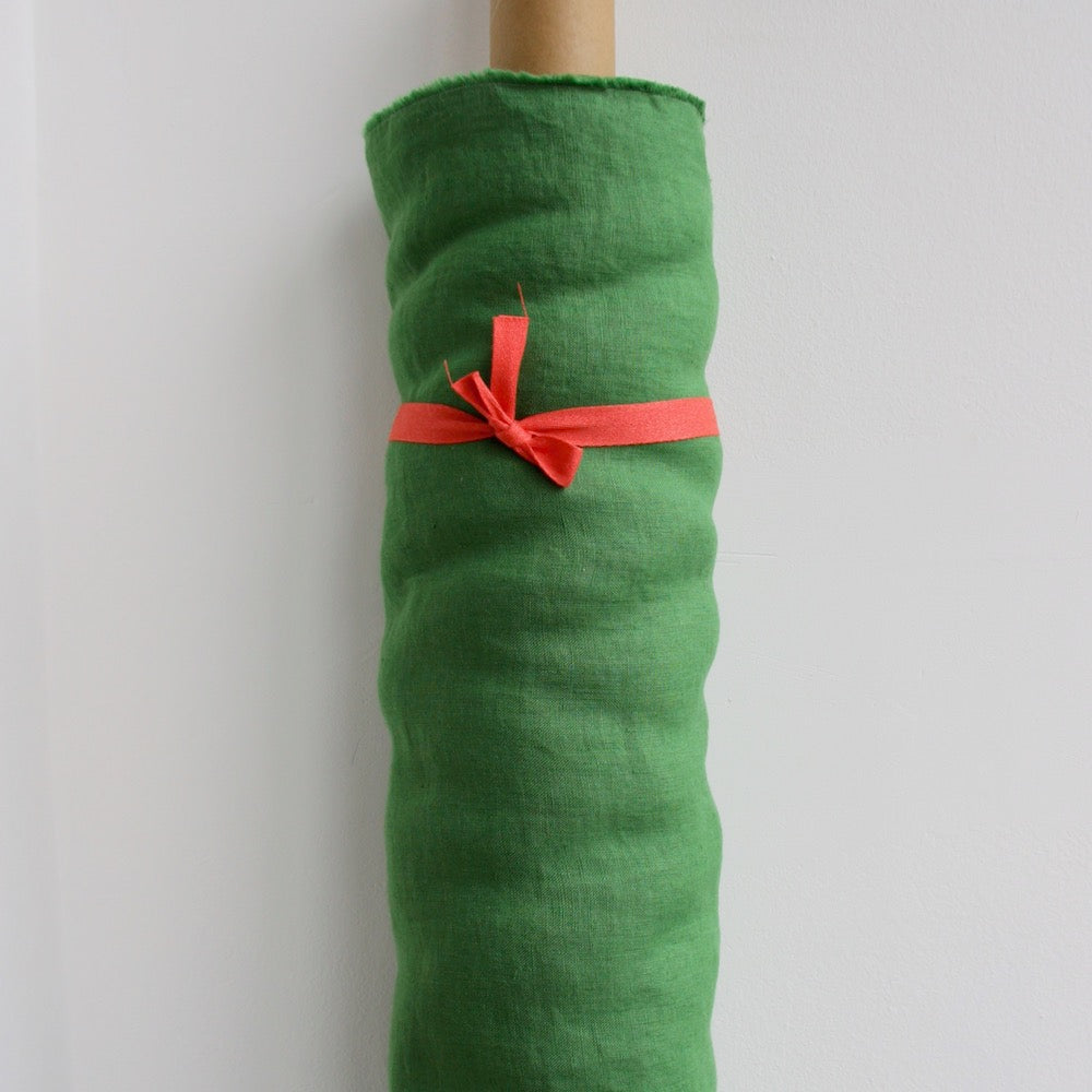 European Washed Linen - Shamrock