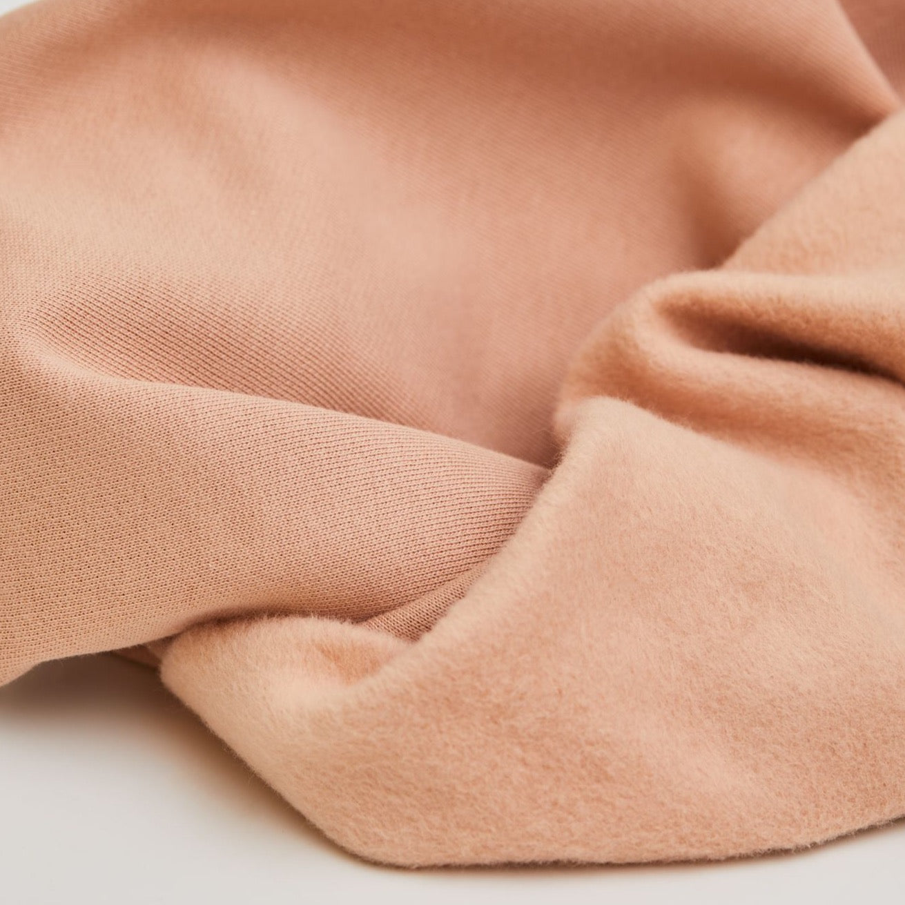Organic Cotton Fleece - Rose