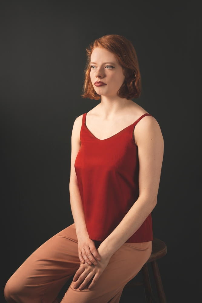 Organic Bamboo Silk - Anthurium