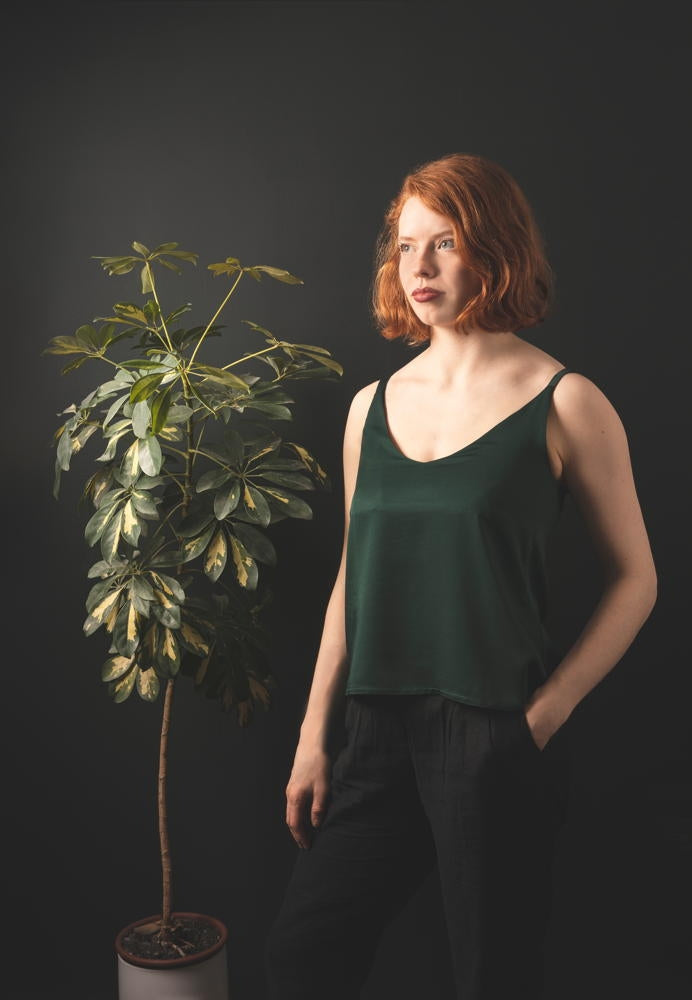 Organic Bamboo Silk - Spruce