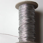 Metallic Elastic Cord 1.8mm - Silver