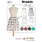 Simplicity 8211 - Misses' Gathered Skirts in Three Lengths
