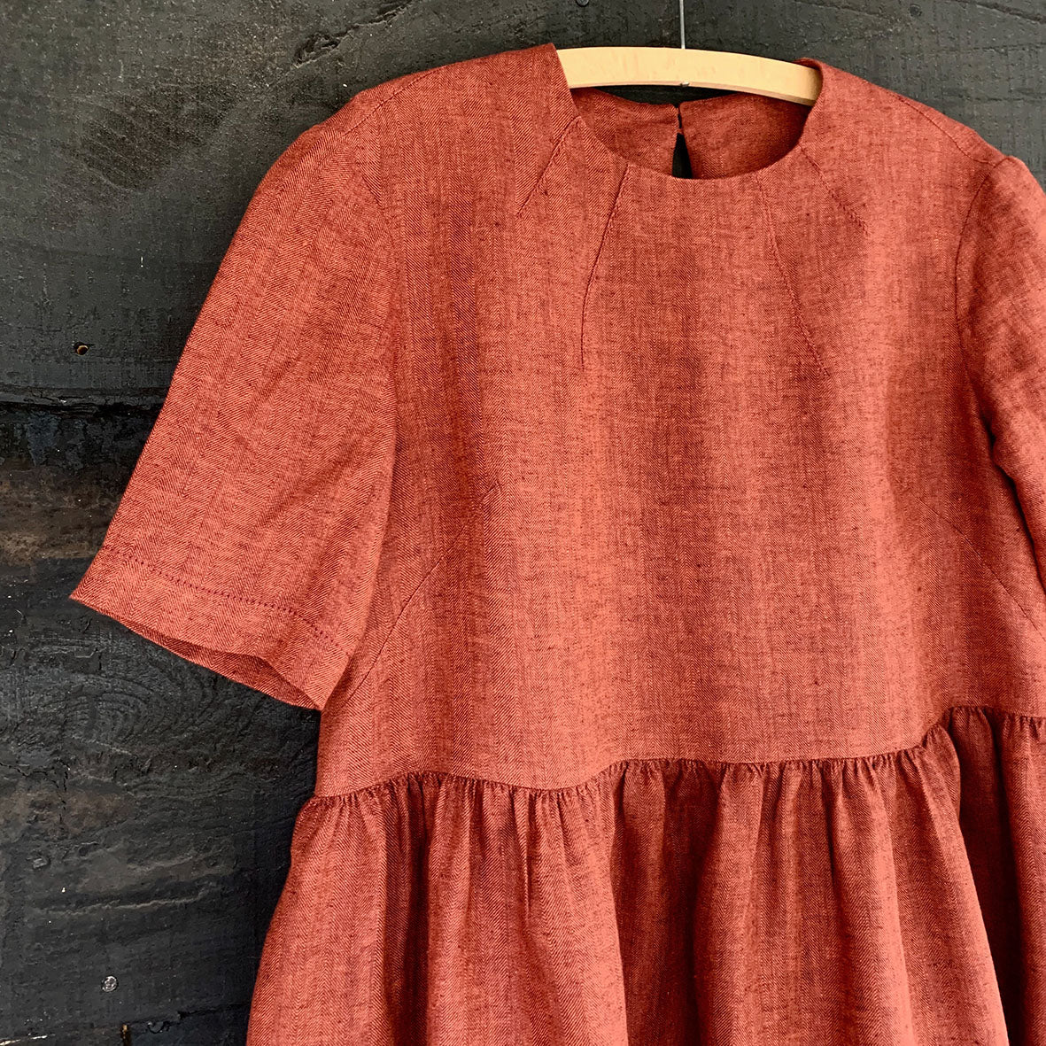 European Herringbone Linen - Snape